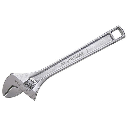 [SUR-512] LLAVE AJUSTABLE CROMADA 12" 1-5/16"