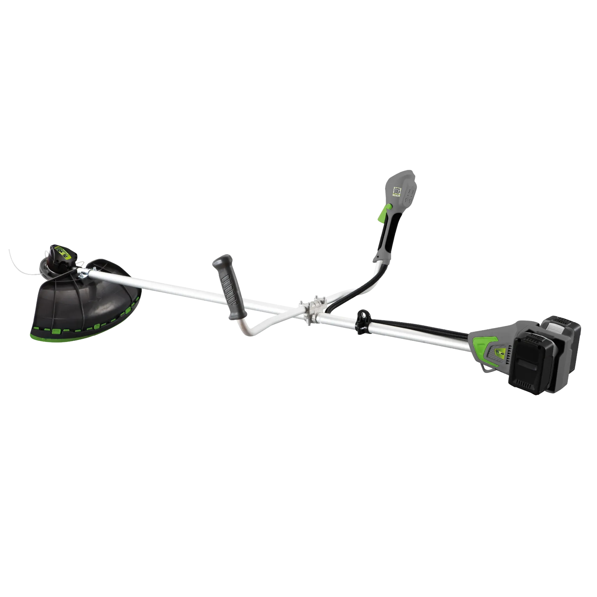 DESBROZADORA C/MOTOR ABAJO INALÁMBRICA 450W, MANGO "BICI" , BRUSHLESS, 2 BATERÍAS 20V