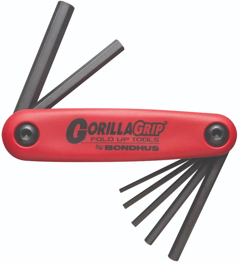 [BON-12592] JUEGO DE LLAVES HEXAGONALES T/NAVAJA GORILLA METRICAS 1.5 A 6MM (7 PIEZAS)