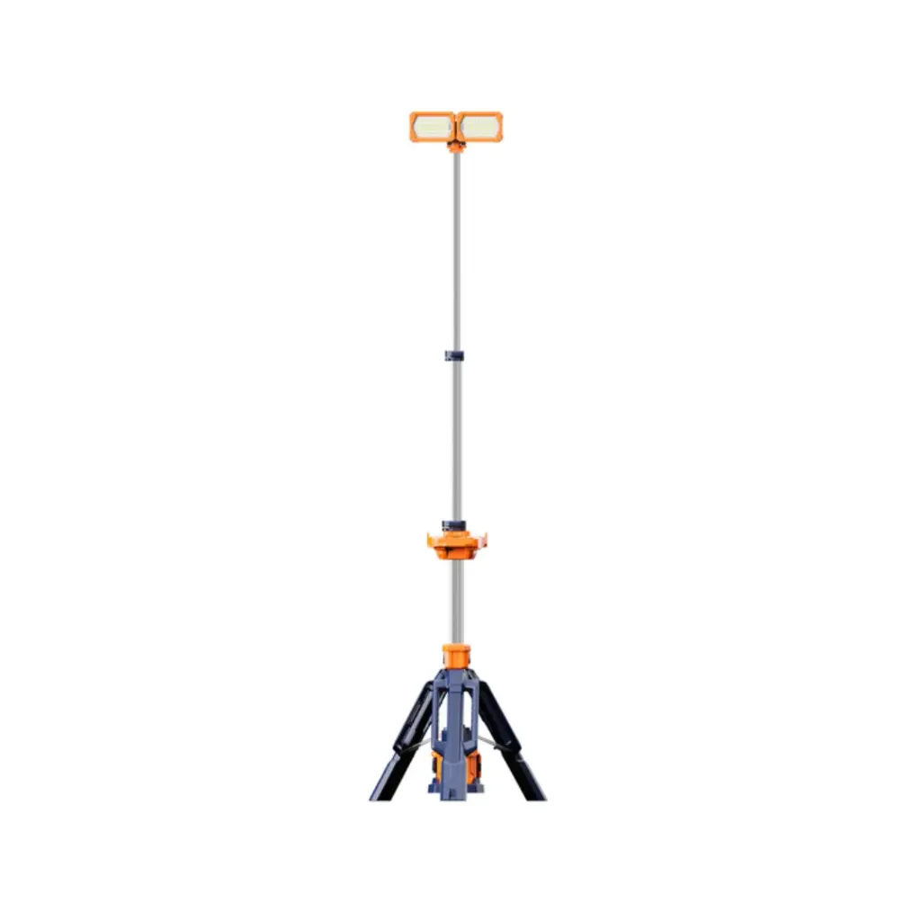 [TKA-TL200-CACD] LÁMPARA A BATERÍA CON CABEZAL DOBLE 20V 4.0Ah, 0-12,000Lm, 1-2.3m