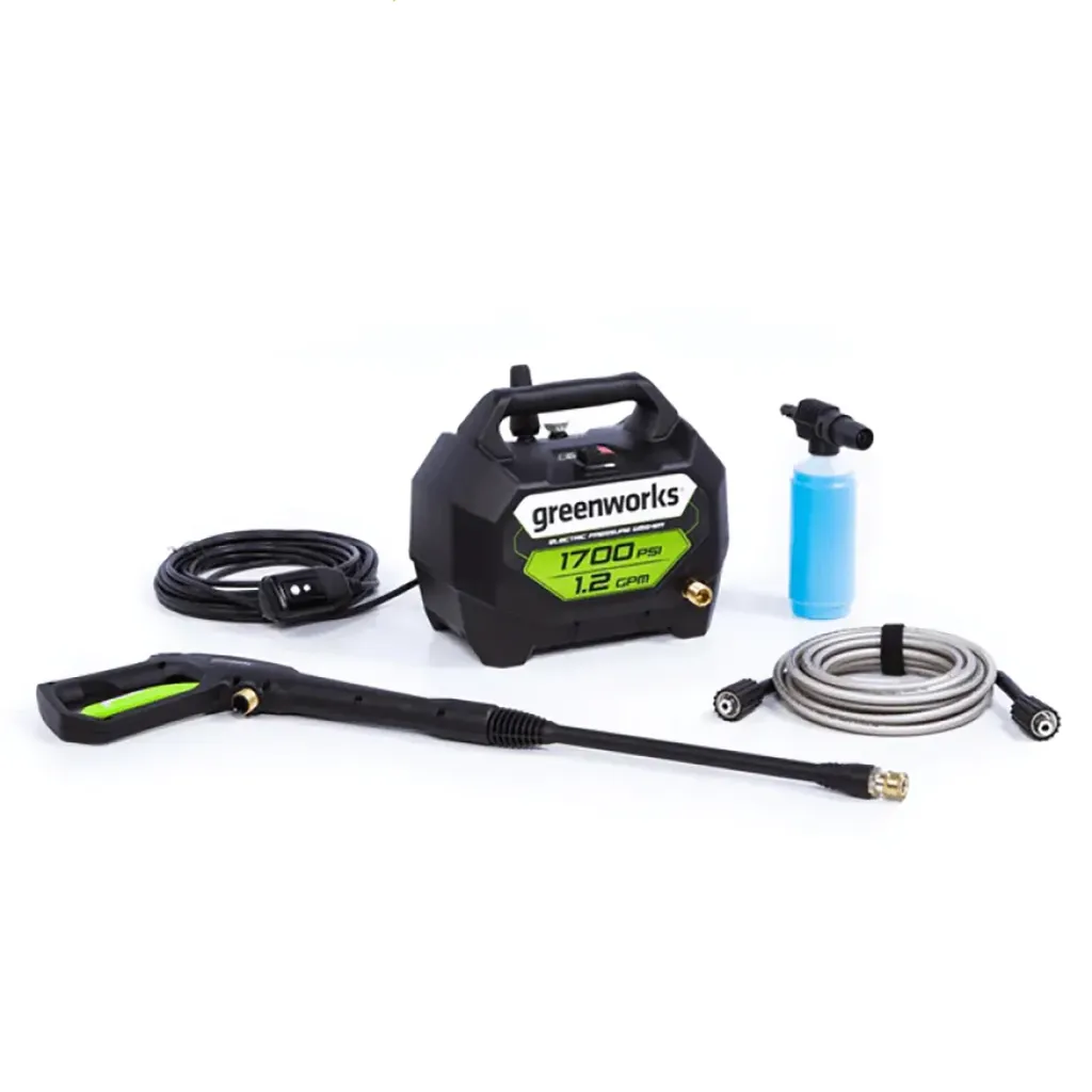 HIDROLAVADORA 1700 PSI 13AMP 1.2 GPM (CERTIFICADO PWMA)