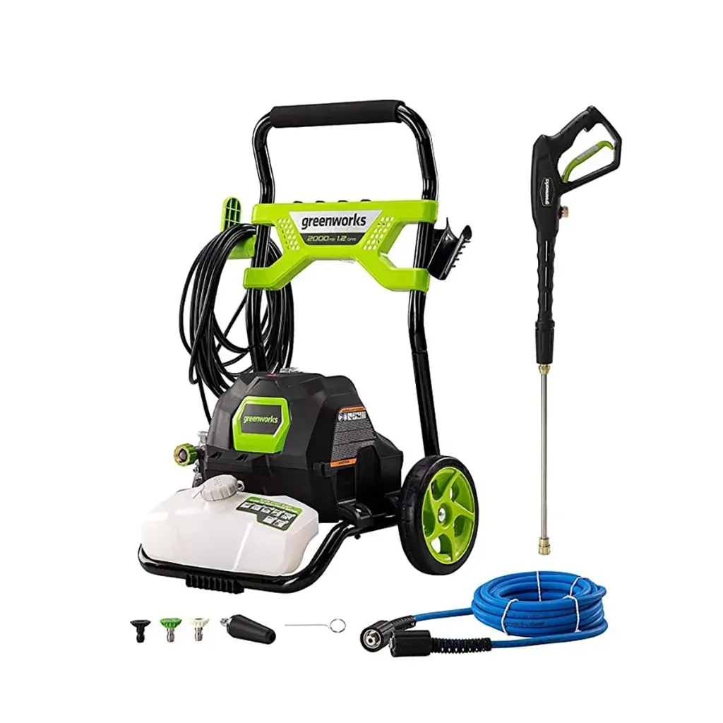 HIDROLAVADORA 2000 PSI 14AMP 1.2 GPM (CERTIFICADO PWMA)