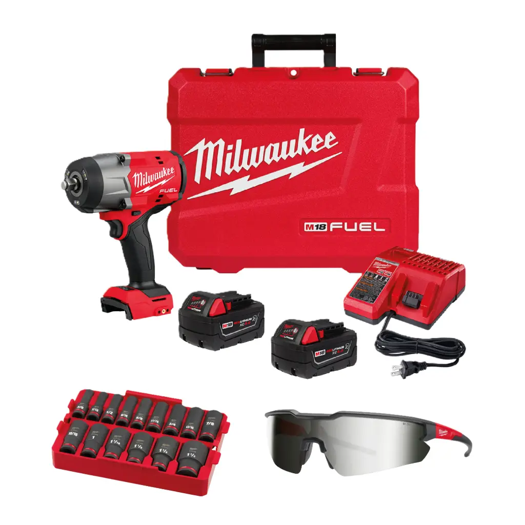 [MIL-P226-2967] COMBO LLAVE DE IMPACTO 1/2 M18 FUEL 2967-22 MAS LENTES 48-73-2019 Y JGO DE DADOS DE IMPACTO 49-66-6817