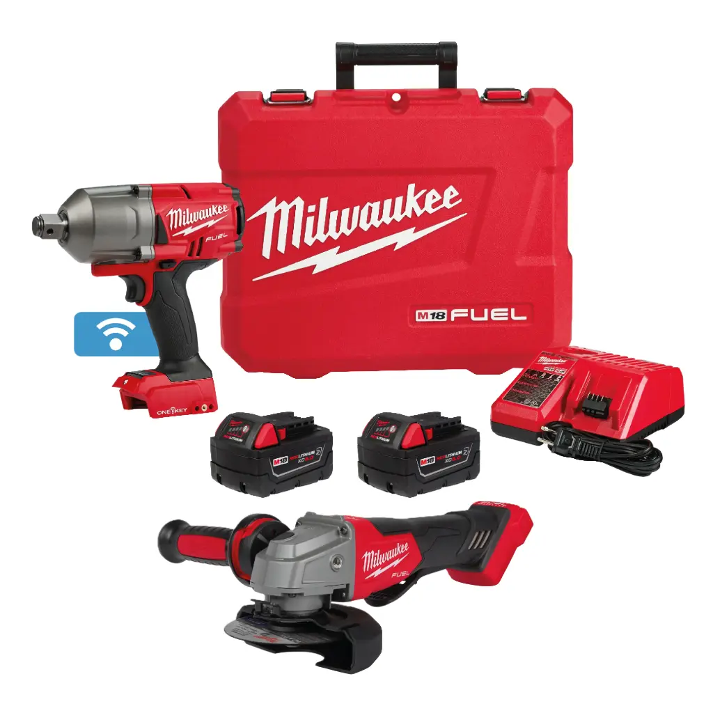 [MIL-M26Q2G26] COMBO LLAVE DE IMPACTO 3/4 2864-22R MAS MINIESMERILADORA 4 1/2 2880-20