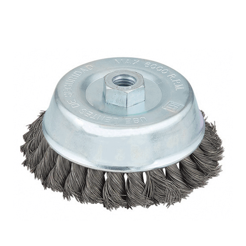 [HEC-120408] CARDA CEPILLO DE COPA TRENZADA 5 X 5/8 X 1