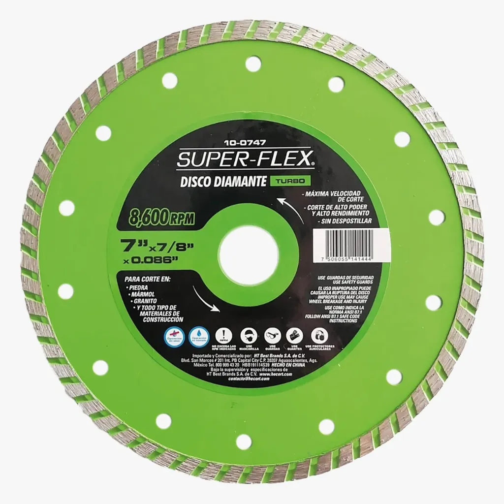 [HEC-100747] DISCO DIAMANTE SUPERFLEX TURBO 7"