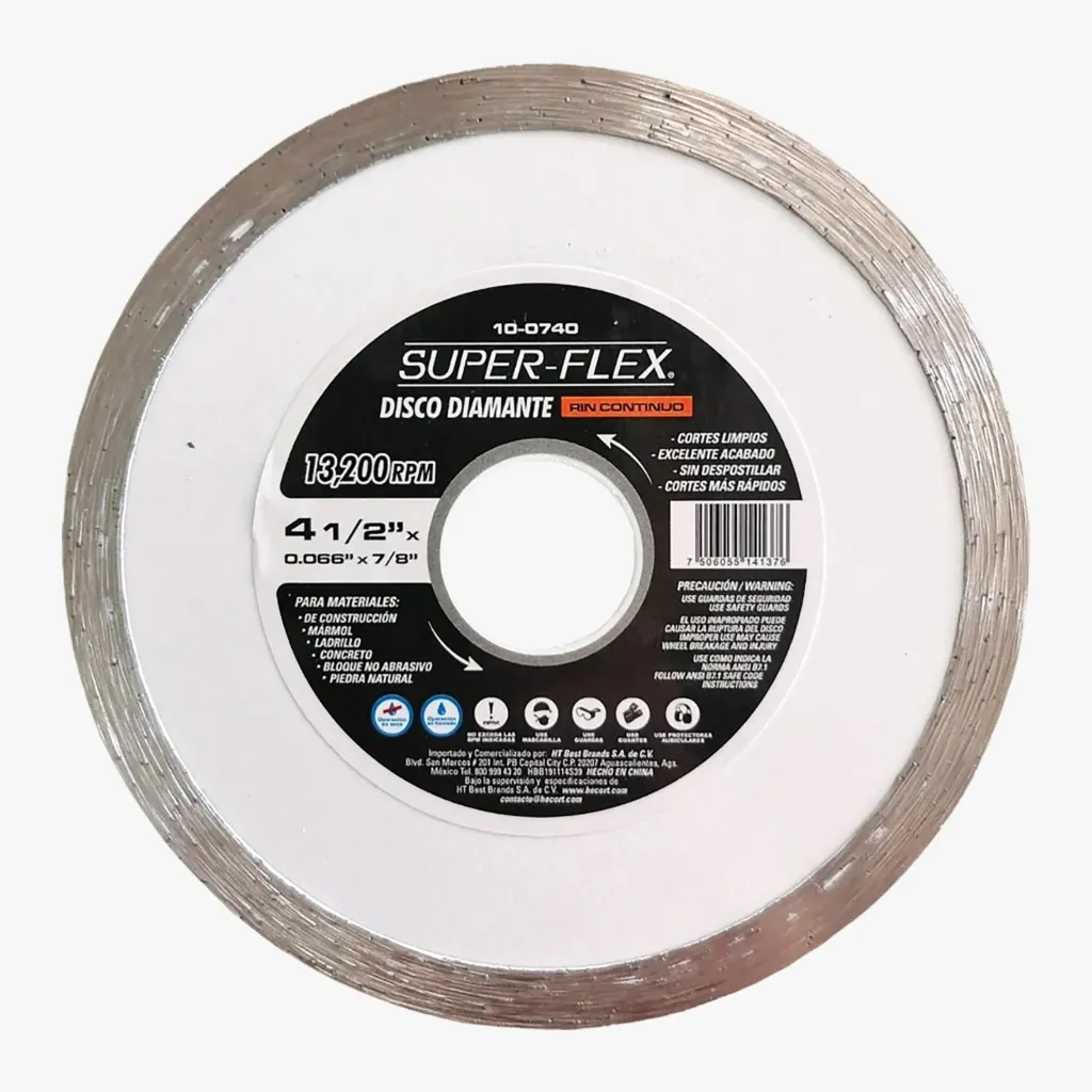 DISCO DIAMANTE  SUPERFLEX RIN CONTINUO 4.5"