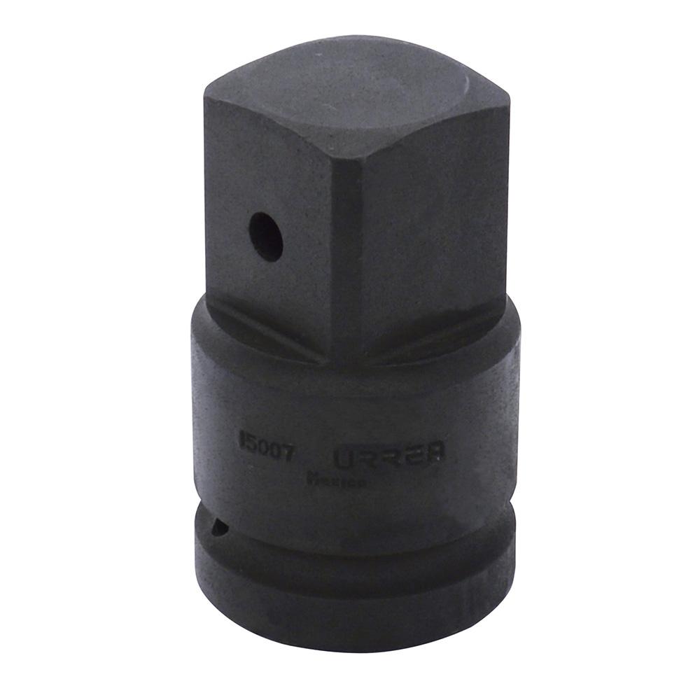 [URR-15007] ADAPTADOR C/BARRENO PASADO P/DADO DE IMPACTO CUADRO DE 1 HEMBRA A 1-1/2 MACHO