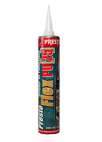 [PRE-4845] POLIURETANO PRESTO FLEX PU-25 BLANCO CARTUCHO 300 ML