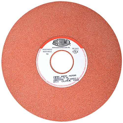 RUEDA P/AFILADO Y RECT. 7 X 1/4 X 1 1/4 GRANO 60 NARANJA