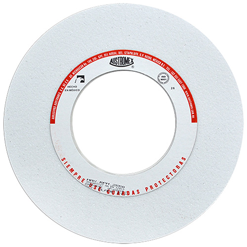 RUEDA P/AFILADO Y RECT. 12 X 1 1/2 X 5 GRANO 60 BLANCA