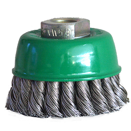 CEPILLO TIPO COPA TRENZADO 2 3/4 X 0.014 ACERO INOXIDABLE (MULTIROSCA)