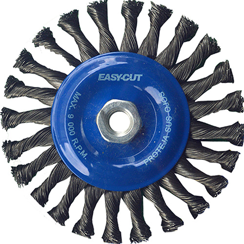 CEPILLO CIRCULAR TRENZADO 6 X 0.50 X 5/8 11(ROSCA BD) AC. AL CARB. EASY CUT