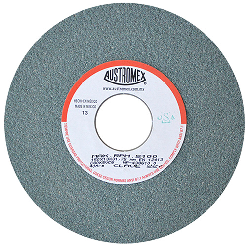RUEDA P/AFILADOS CARBURO 6 X 1/2 X 1 1/4 GRANO 80