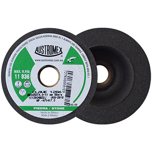 PIEDRA COPA 3 5/32 X 2 X 5/8 11 GRANO 120 (BD) P/MINIESMERILADORA