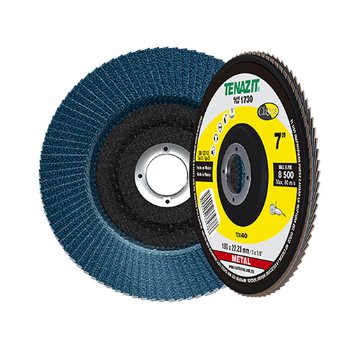 [AUS-1730] DISCO LAMINADO P/LIJAR ACABADO MEDIO GRANO 40 7 X 7/8 PREMIUM