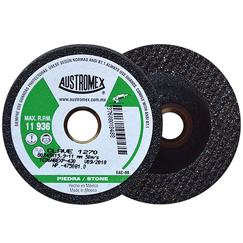 [AUS-1270] PIEDRA COPA 3 5/32 X 2 X 5/8 GRANO 36 EASY CUT (BD) P/CONCRETO