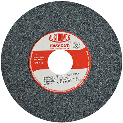 [AUS-13] RUEDA DE 6 X 1 X 1 GRANO 60 EASY CUT