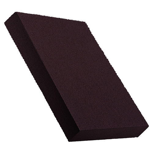 ALMOHADILLA DE FIBRA MARRON C/OXIDO DE ALUMINIO