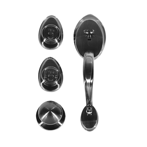 [YAL-MX80876] CERRADURA P/PUERTA PRINCIPAL (80876) VENECIA CROMO MATE LLAVE-LLAVE (YAL-EDC26DVEN)