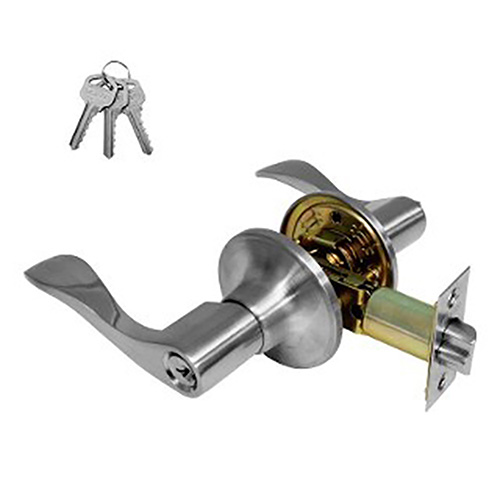 [PHI-MX81513] MANIJA P/RECAMARA MODELO ROBLE CROMO SATINADO (BLISTER) (PHY-81513)