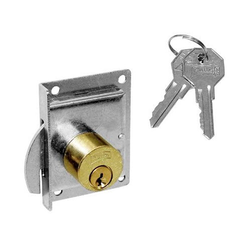 CERRADURA P/PUERTA CORREDIZA DERECHA CROMO (PHI-72DC)