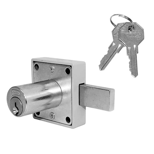 [PHI-MX31] CERRADURA P/CLOSET DE CAÑON CORTO CROMO (PHI-250CHC)