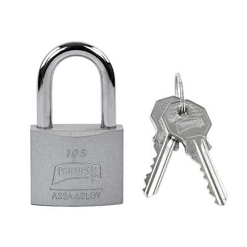 CANDADO GANCHO CORTO HIERRO (PHI-105)