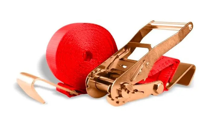 CINTURÓN TENSOR PARA SUJETAR CARGA (2”, 1.5 TON, 4.5 MTS)