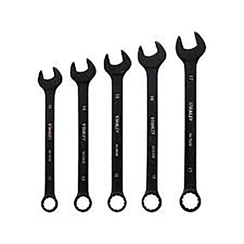 [STA-STMT76008] KIT DE LLAVES COMBINADAS STANLEY DE 5 PZAS. CROMO NEGROmm