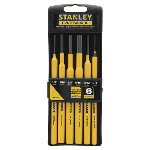 [STA-FMHT75077] JUEGO DE PUNZONES FATMAX 6 PZAS. STANLEY
