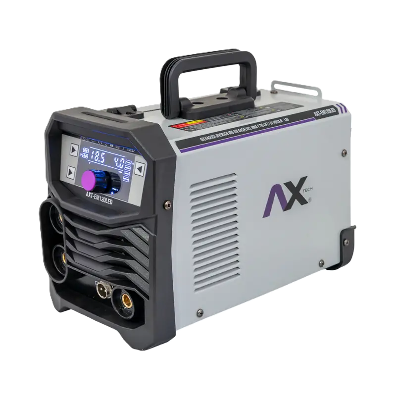 SOLDADORA INVERSOR MICROALAMBRE 1 Kg / ELECTRODO Y TIG LIFT 120A, BI VOLTAJE