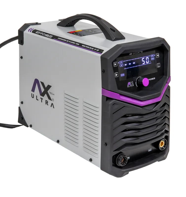 [AXT-P12100LED] CORTADORA DE PLASMA INVERTER 25-100A, MULTIFASE y MULTIVOLTAJE CON ANTORCHA PMX105