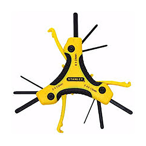 [STA-95-935] DESTORNILLADOR MULTIPLE 9 PZAS. (NEGRO/AMARILLO) STANLEY