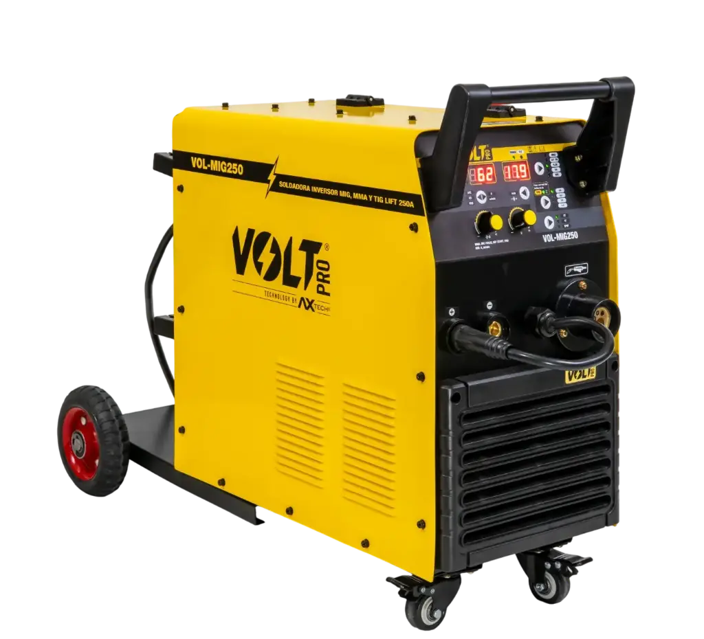 SOLDADORA INVERTER MIG/MMA/LIFT TIG 1P 220V  40-250A INCLUYE ANTORCHA MIG3
