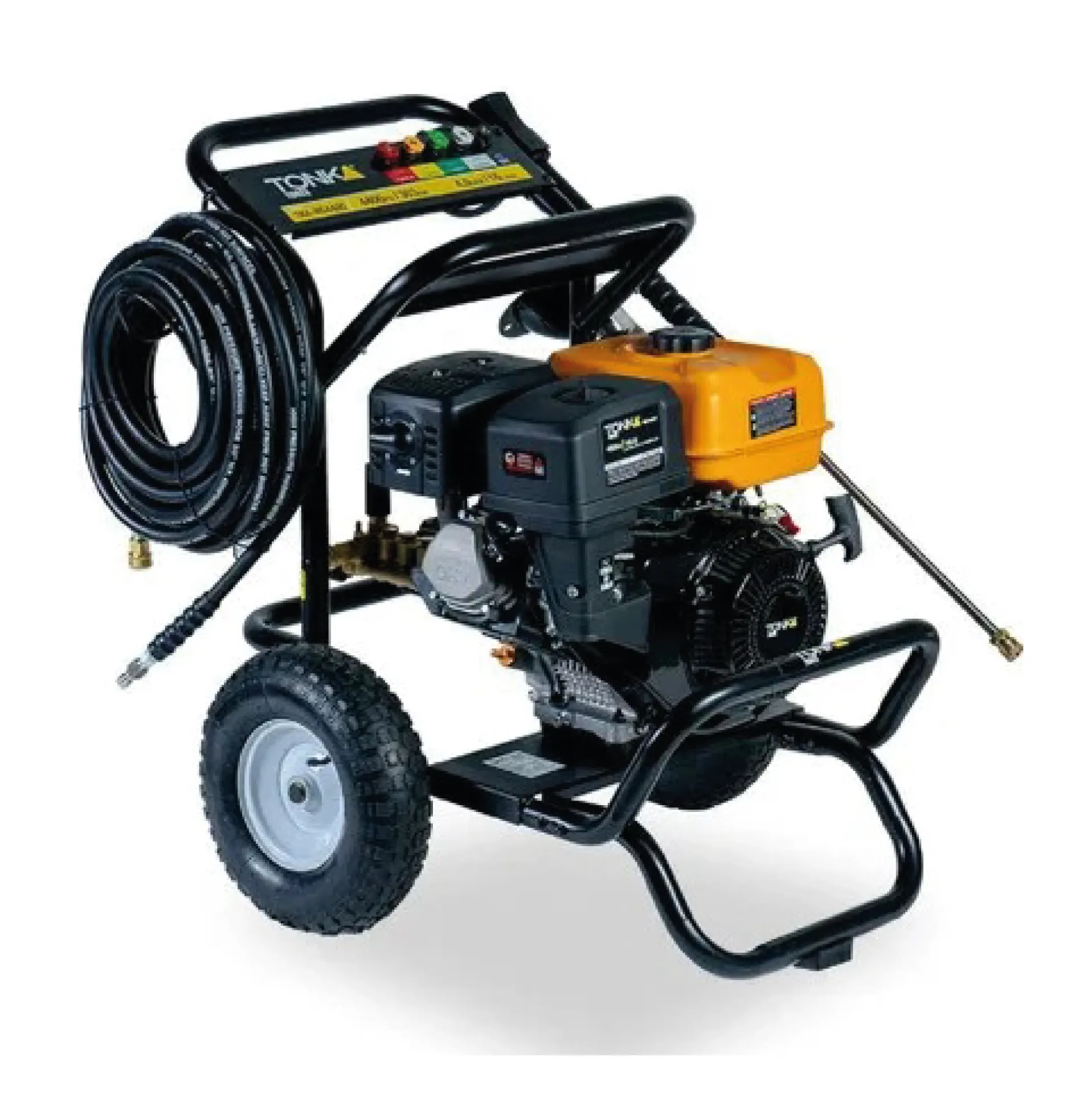 HIDROLAVADORA A GAASOLINA 16 HP, 4,200 PSI CON BOMBA ANNOVI REVERBERI