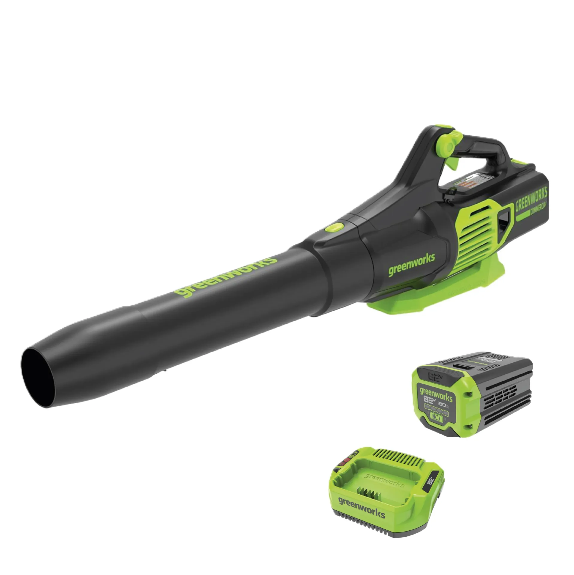 [G.W-BL82210] SOPLADORA DE MANO 82V CON BATERIA 2.0 AH & CARGADOR "CONSUMER"