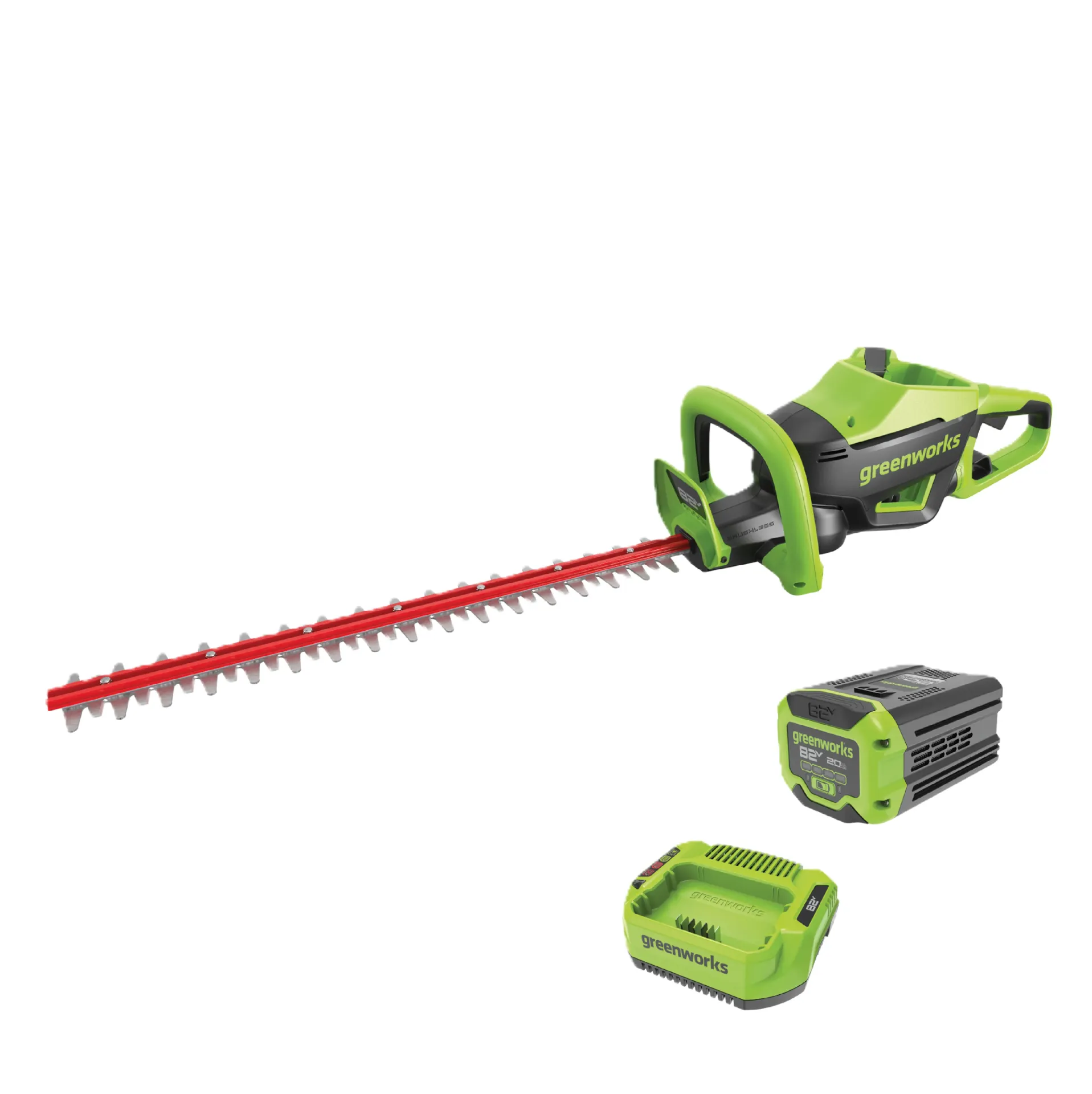 [G.W-HT82210] CORTASETOS 24"  82V CON BATERIA 2.0 AH & CARGADOR "CONSUMER"