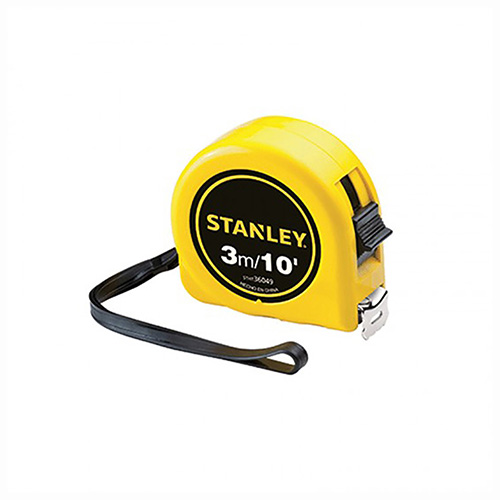 [STA-36-049] FLEXOMETRO STANLEY 3m HECHO EN MEXICO CINTA 1/2