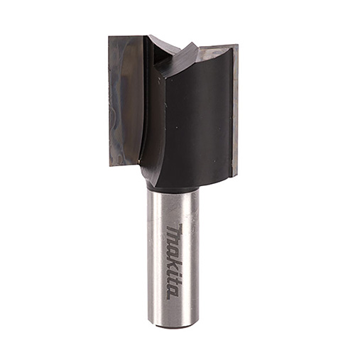 FRESA RECTA DE 2 FILOS DE 3/8 CON ZANCO DE 1/4