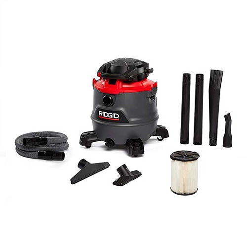 [RID-61758] ASPIRADORA RIDGID DE 16 GALONES 6.5 HP C/CABEZAL DESMONTABLE (SEMI-INDUSTRIAL)