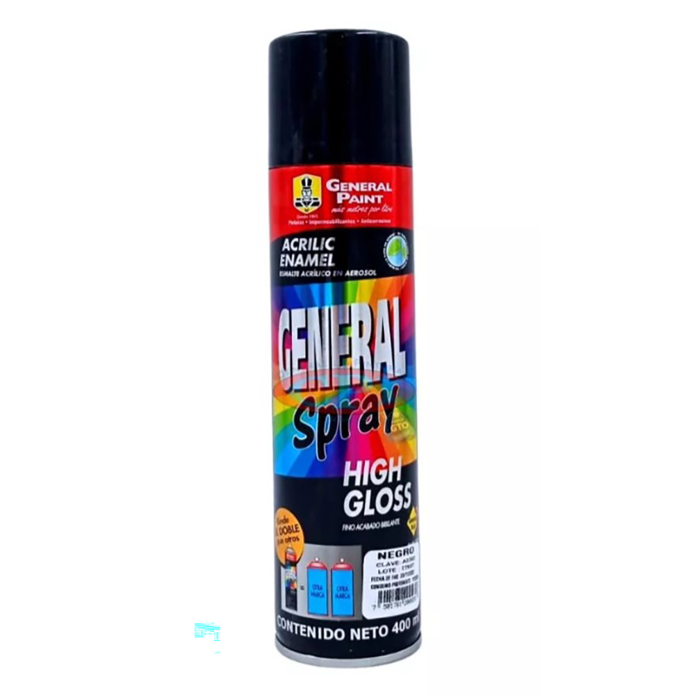 [G.P-A2302] PINTURA EN SPRAY (BOTE 400ml) NEGRO