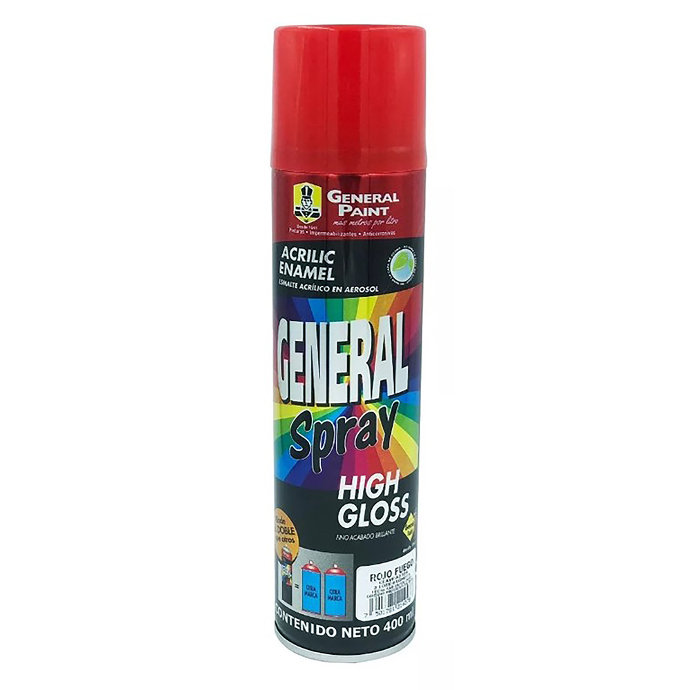 PINTURA EN SPRAY (BOTE 400ml) ROJO FUEGO