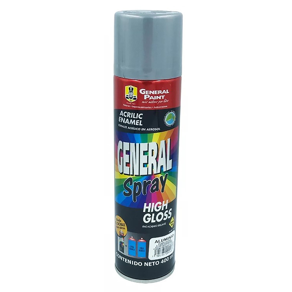 [G.P-A2350] PINTURA EN SPRAY (BOTE 400ml) ALUMINIO METALICO