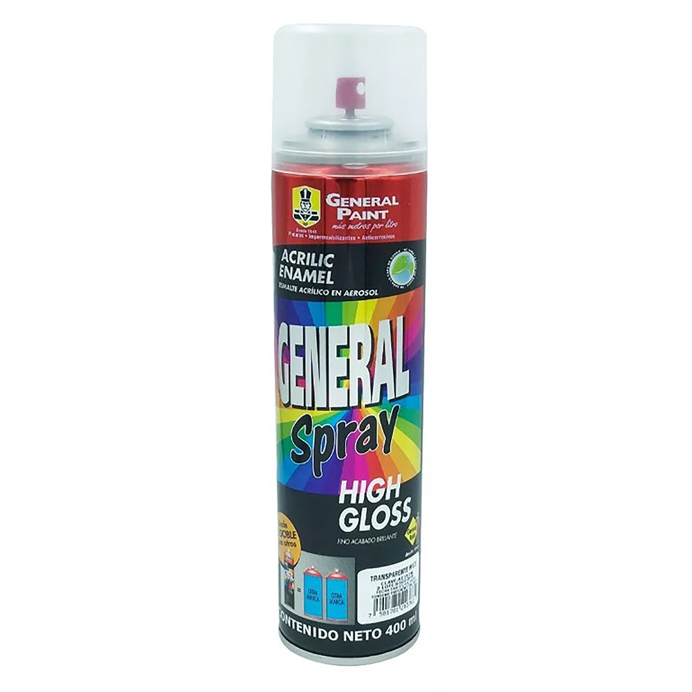 PINTURA EN SPRAY (BOTE 400ml) TRANSPARENTE