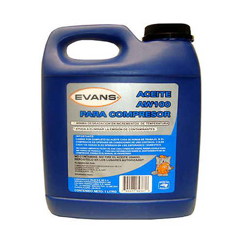 [EVA-RC-AW100-1] ACEITE MINERAL P/COMPRESOR 1 LITRO