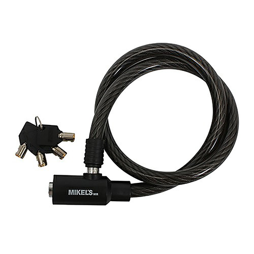 CANDADO DE CABLE LLAVE REDONDA 90cm