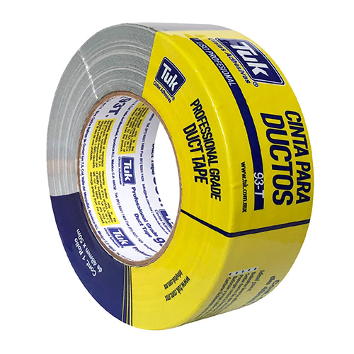 [TUK-93T-2X50] CINTA P/DUCTOS Y SELLADO DE HUMEDAD 2 X 50m (PLATEADA)