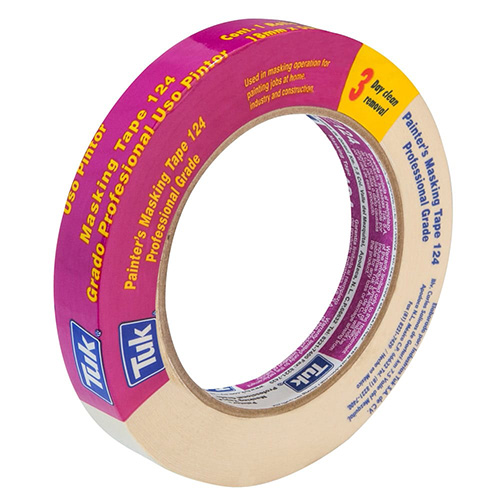 [TUK-124-1X50] CINTA MASKING TAPE 1 X 50m (MORADA) P/USO AUTOMOTRIZ