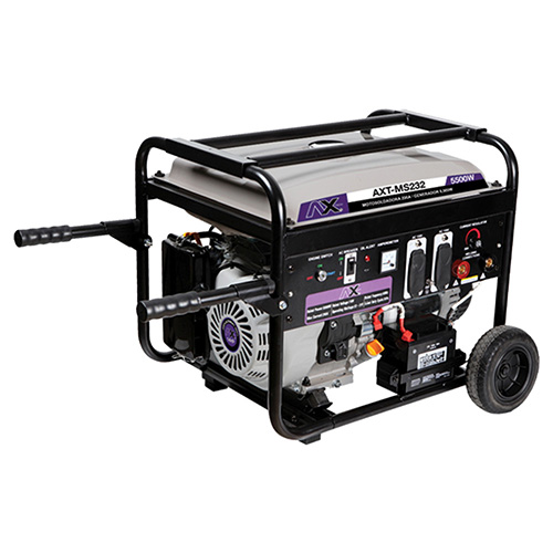 [AXT-MS232] MOTOSOLDADORA A GASOLINA DE 5,000 WATTS 15 HP 120 V 50-230 AMP
